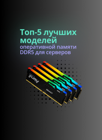 DDR5 – Оперативная память будущего (или уже настоящего?). Топ-5 для серверов в 2025 году.