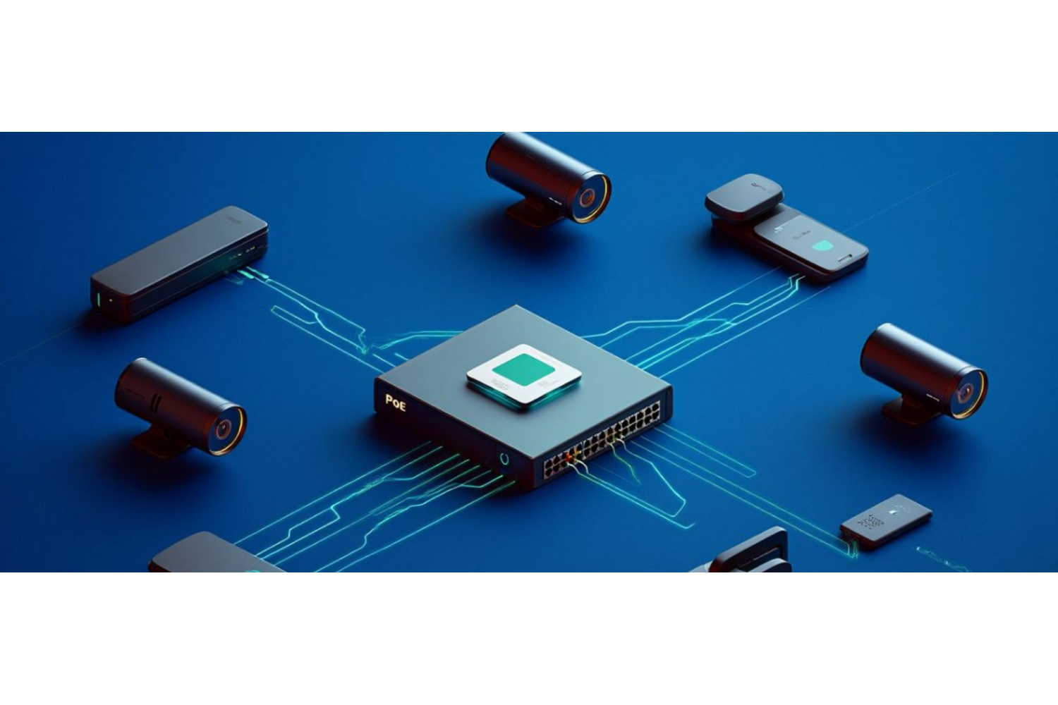 Видеонаблюдение и VoIP: PoE-коммутаторы и оптимизация трафика.