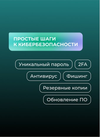 Защитите свои данные: простые шаги к кибербезопасности! 
