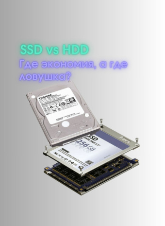 SSD vs HDD для серверов: Где экономия, а где — хитрая ловушка?
