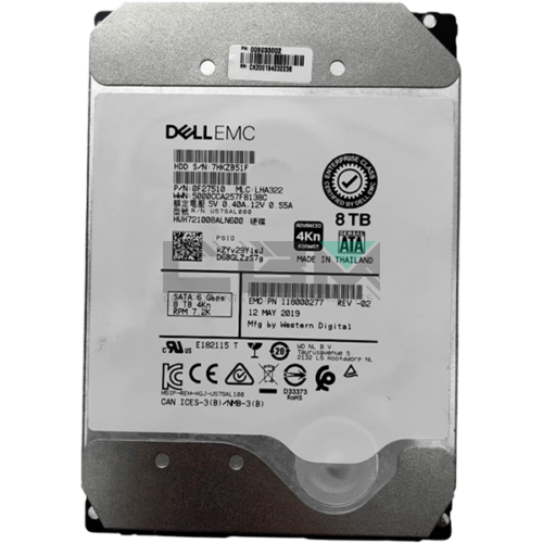 005033002 Жесткий диск HDD EMC Isilon 3.5' 8TB 7200RPM 6GB/S 128MB SATA 005033002 Жесткий диск HDD EMC Isilon 3.5' 8TB 7200RPM 6GB/S 128MB SATA