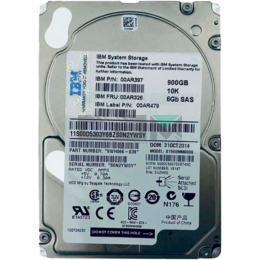 00AR397 Жесткий диск HDD IBM / Lenovo 2.5' 0.9TB 10000RPM 0.6GB/S 64MB SAS