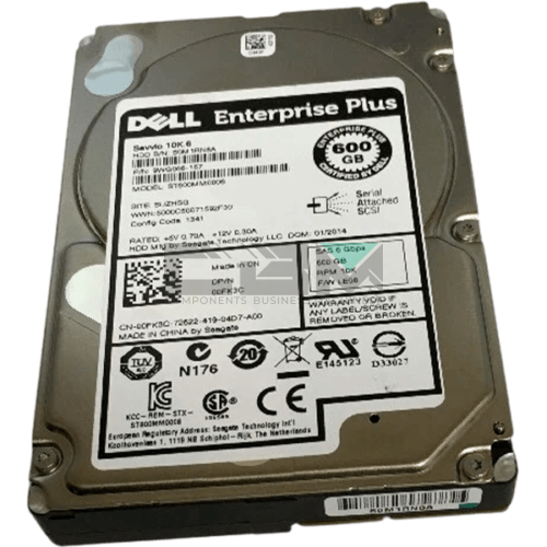 00FK3C Жесткий диск HDD Dell 600Gb 2.5 10000об/мин