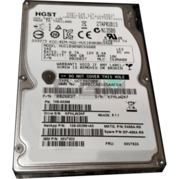 00V7533 Жесткий диск HDD IBM Lenovo 2.5 10000об/мин