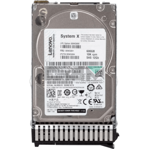 00WG691 Жесткий диск IBM (Lenovo) 600 Гб 2.5 10000 об/мин