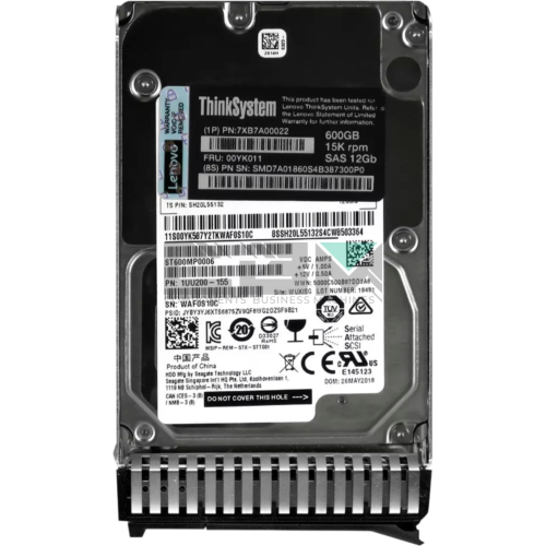 00YK011 Жесткий диск HDD IBM / Lenovo 2.5' 0.6TB 15000RPM 12GB/S 128MB SAS
