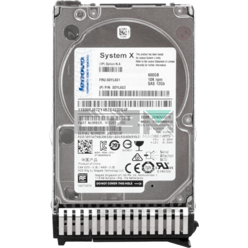 00YL601 Жесткий диск HDD IBM 600Gb 10K 12Gb SAS 2.5 G3HS