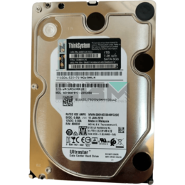 00MX125 Жёсткий диск Lenovo ThinkSystem ST50 3.5 1TB 7.2K SATA 6Gb