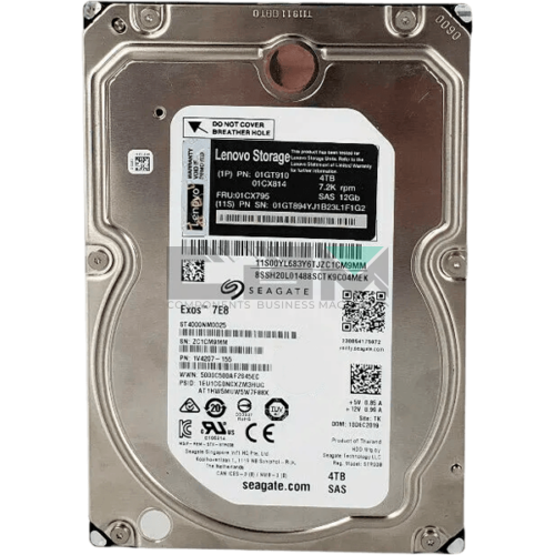 01GT910 Жесткий диск LENOVO Lenovo Storage 3.5 4TB 7.2K NL-SAS HDD