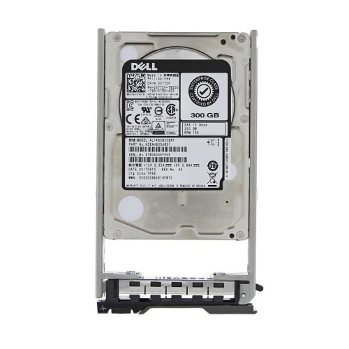 0377CF Жесткий диск HDD Dell 2.5 300Gb 15000RPM SAS 12Gbps Hot Swap 128Mb Cache 512n