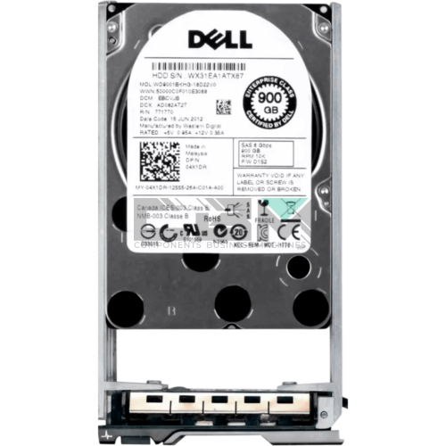 04X1DR Жесткий диск Dell 900-GB 6G 10K 2.5 SAS w/G176J