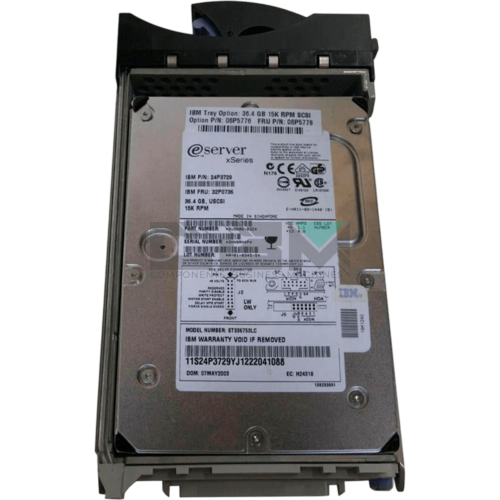 06P5778 Жесткий диск IBM (Lenovo) 36.4 Гб 3.5 15000 об/мин
