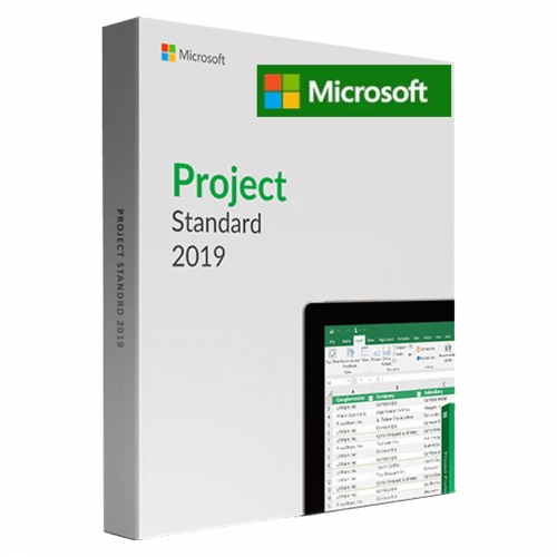 076-05785 Операционная система Microsoft Project Standart 2019 1 PK BOX (коробочная версия)