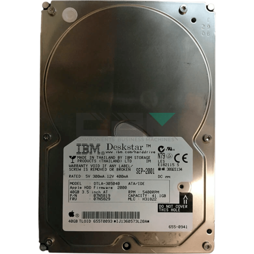 07N5819 Жесткий диск IBM (Lenovo) 3.5 5400 об/мин