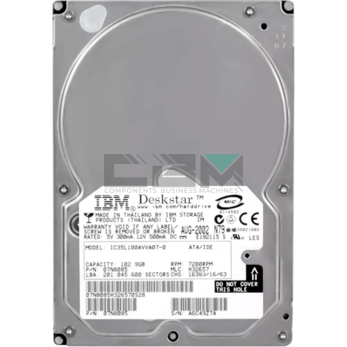 07N8085 Жесткий диск IBM (Lenovo) 3.5 7200 об/мин