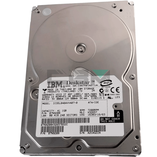 07N9208 Жесткий диск IBM (Lenovo) 3.5 7200 об/мин