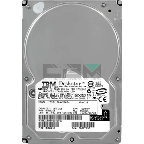 07N9216 Жесткий диск IBM (Lenovo) 3.5 7200 об/мин