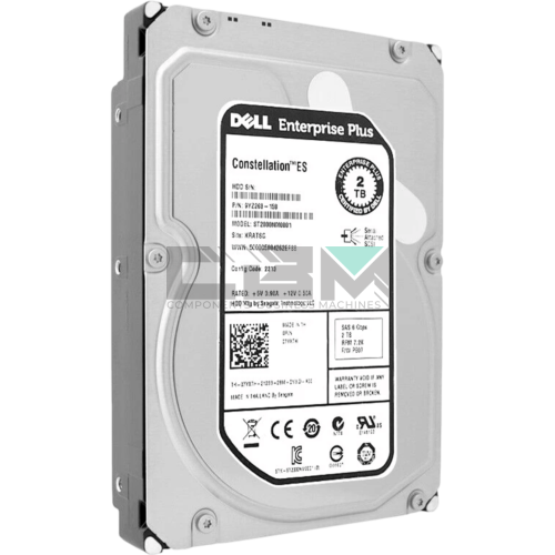 07YXTH Жесткий диск Dell 3.5 7200 об/мин 6 Гбит/с