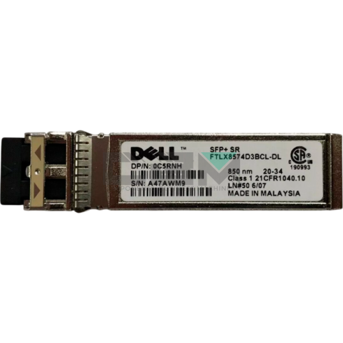 0C5RNH Трансивер Dell 10GB/S LC SFP+ SW 850nm