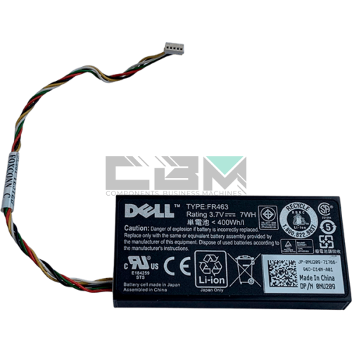 0FR463 Батарея резервного питания BBU Dell 3.7V 1.89AH 7WH Li-ion