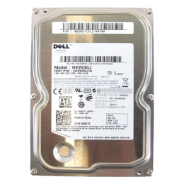 0GRCT2 Жесткий диск HDD Dell 250GB 7.2K 3.5 SATA w/F238F