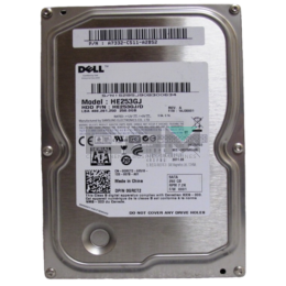 0GRCT2 Жесткий диск HDD Dell 250GB 7.2K 3.5 SATA w/F238F