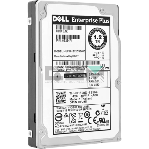 0HFJ8D Жесткий диск Dell 2.5 10000 об/мин 6 Гбит/с