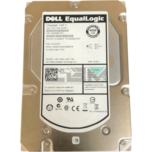 0RG5VK Жесткий диск HDD Dell 450Gb 3.5 15000об/мин