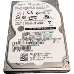 0RW549 Жесткий диск Dell 2.5 10000 об/мин