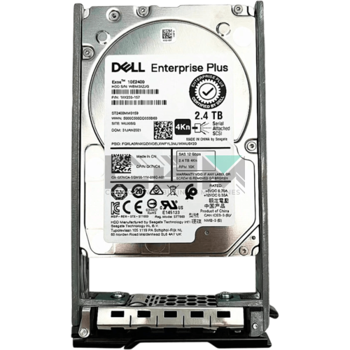 0X7NC4 Жесткий диск HDD Dell 2.4 ТБ SAS 2.5 10000 об/мин 12Gb/s