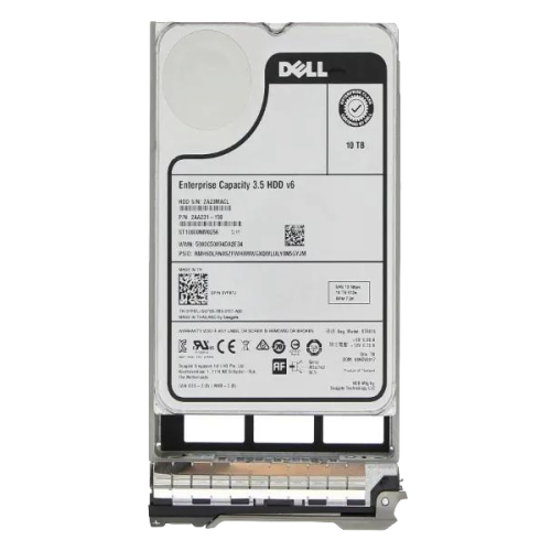 0YF87J Жесткий диск HDD Dell 10TB 12G 7.2K 3.5 SAS w/F238F