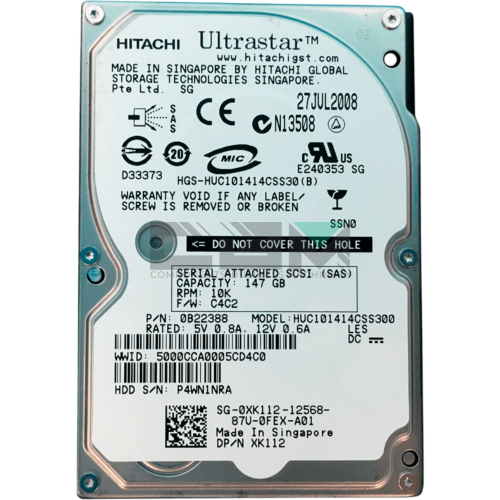 0B22388 Жёсткий диск Hitachi Ultrastar C10K147