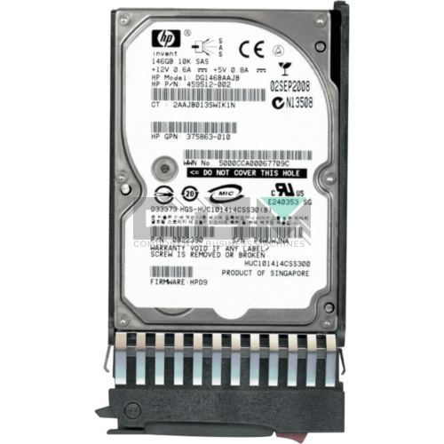 0B22390 Жёсткий диск HP 146GB 10K 6G 2.5 SAS