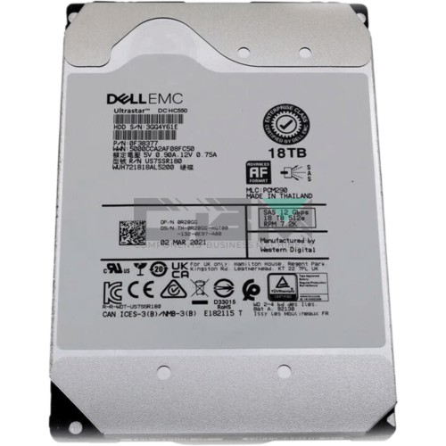 0F38377 Жесткий диск Dell G14 18-TB 12G 7.2K 3.5 NL SAS w/X7K8W