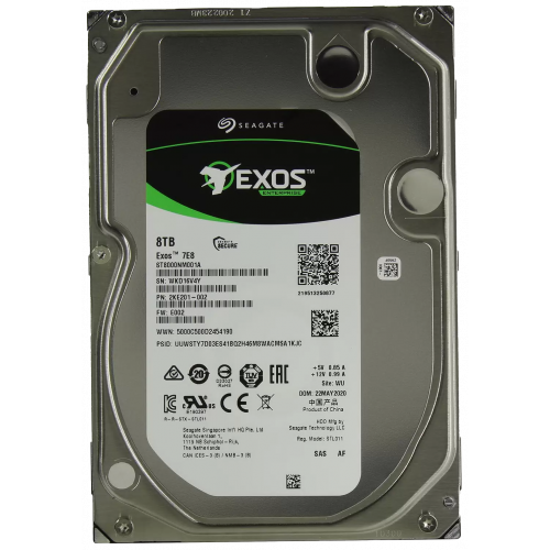 ST8000NM017B Жесткий диск HDD Seagate 8Tb 7200RPM SATA III 3.5