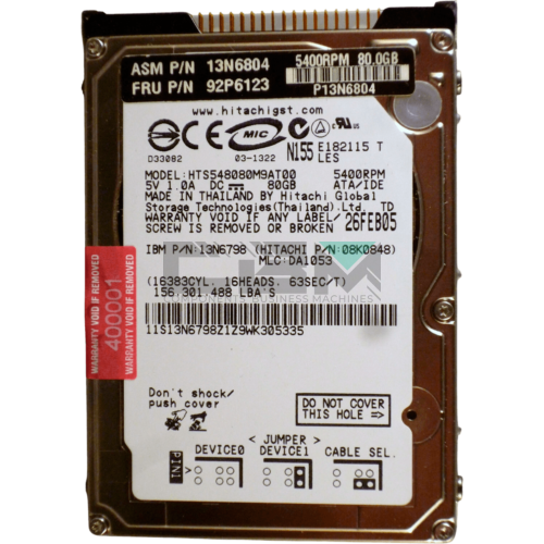 13N6804 Жесткий диск IBM (Lenovo) 2.5 5400 об/мин