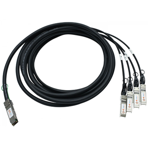 QSFP-40G-4xSFP+DAC-3 Модуль 40G QSFP-40G->4xSFP+ DAC, дальность до 3м