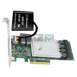 2295100-R Контроллер Adaptec SAS RAID 4Gb Int-2xSFF-8643 Ext-2xSFF-8644 16xSAS/SATA RAID60 U1200 12G LP PCI-E8x 3.0