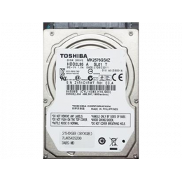 MK2576GSXZ Жесткий диск HDD Toshiba 250Gb 2.5