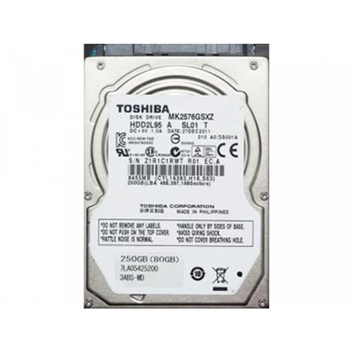 MK2576GSXZ Жесткий диск HDD Toshiba 250Gb 2.5