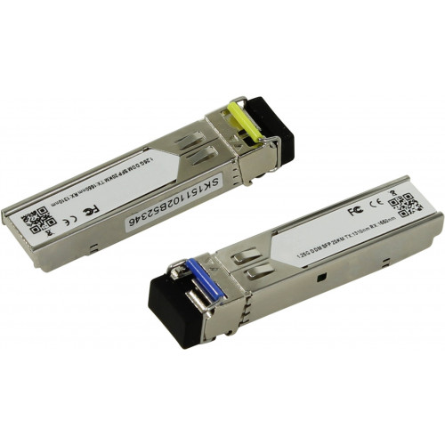 Трансиверы [комплект 2 шт] CBM SFP 1.25G T13/R15 T15/R13 LC 20km DDM 1310, 1550 нм