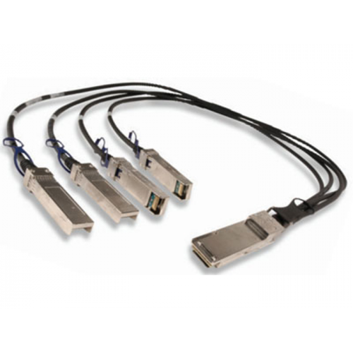 QSFP-40G-4xSFP+DAC-5 Модуль 40G QSFP-40G->4xSFP+ DAC, дальность до 5м