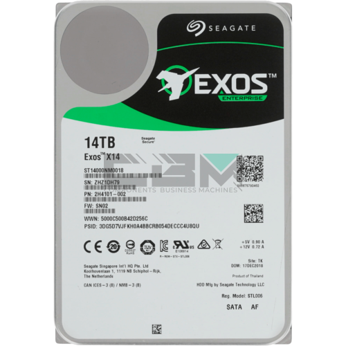 2H4101-002 Жёсткий диск Seagate Exos X14
