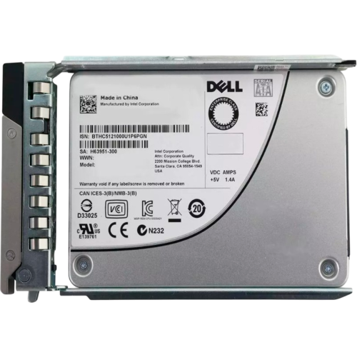345-BDRO Твердотельный накопитель SSD Dell G14-G16 3.84-TB 2.5 SATA 6G RI w/DXD9H