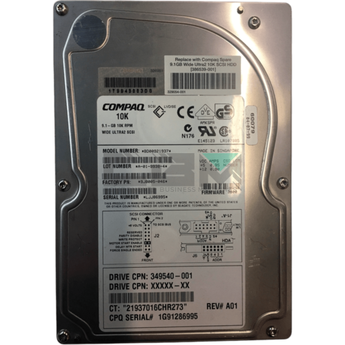 349540-001 Жесткий диск HDD HP Enterprise 10000об/мин SCSI