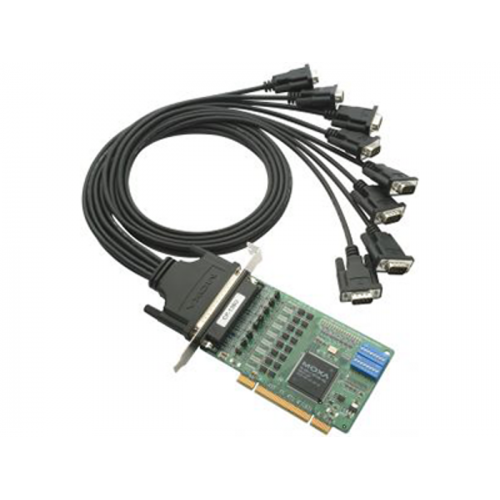 CP-118U w/o Cable Плата MOXA 8 port RS-232/422/485, Universal PCI, 921.6Kbps, surge protectoin