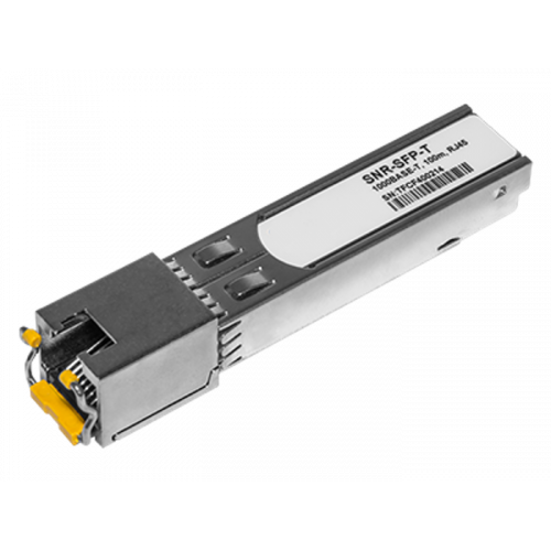 SNR-SFP-T Модуль SNR SFP с интерфейсом RJ45, до 100м,