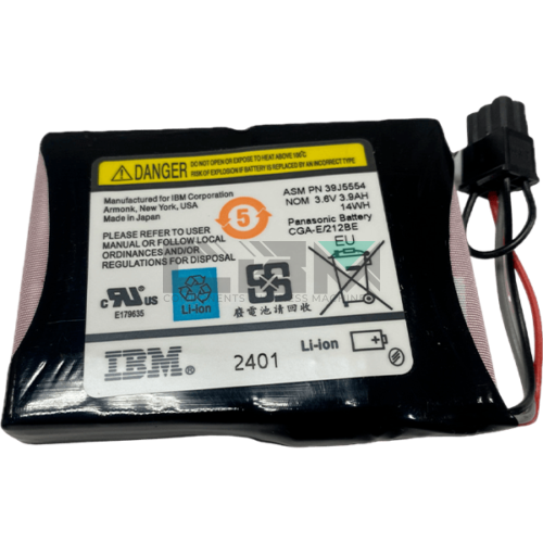 39J5554 Батарея резервного питания BBU IBM 3.7V 3.9AH 14.4WH