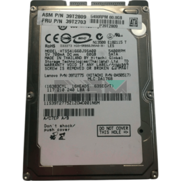 39T2775 Жесткий диск IBM (Lenovo) 2.5 5400 об/мин