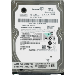 39T2798 Жесткий диск IBM (Lenovo) 2.5 7200 об/мин